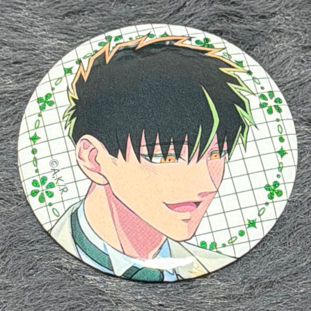 来世は他人がいい AGF2024 中外鉱業 グリッター缶バッジ 深山霧島