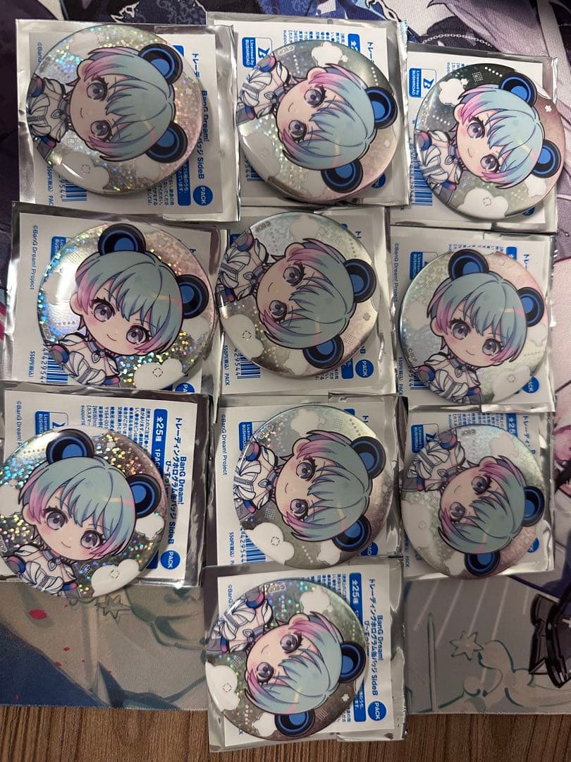 バンドリ 夢限大みゅーたいぷ 峰月律 缶バッジ - メルカリ