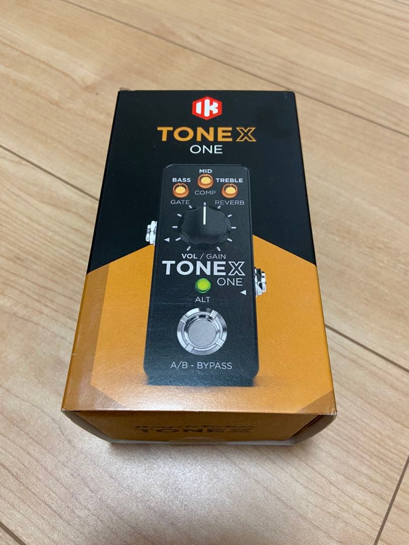 IK Multimedia TONEX One 新品未使用 IK Multimedia / TONEX Oneの特徴と使い方などをレビュー。小さく高