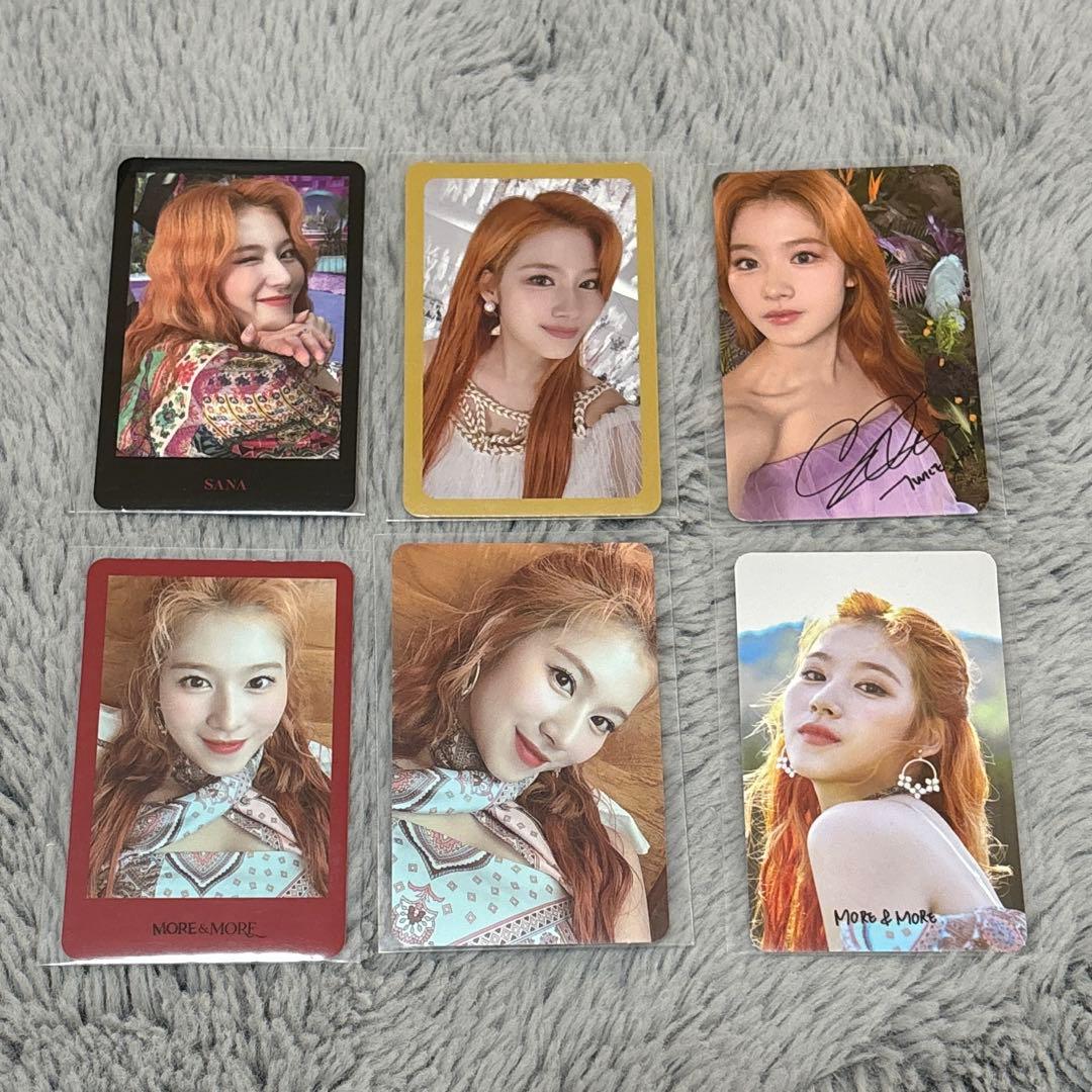 twice モアモア more&more サナ トレカ 6枚セット - メルカリ