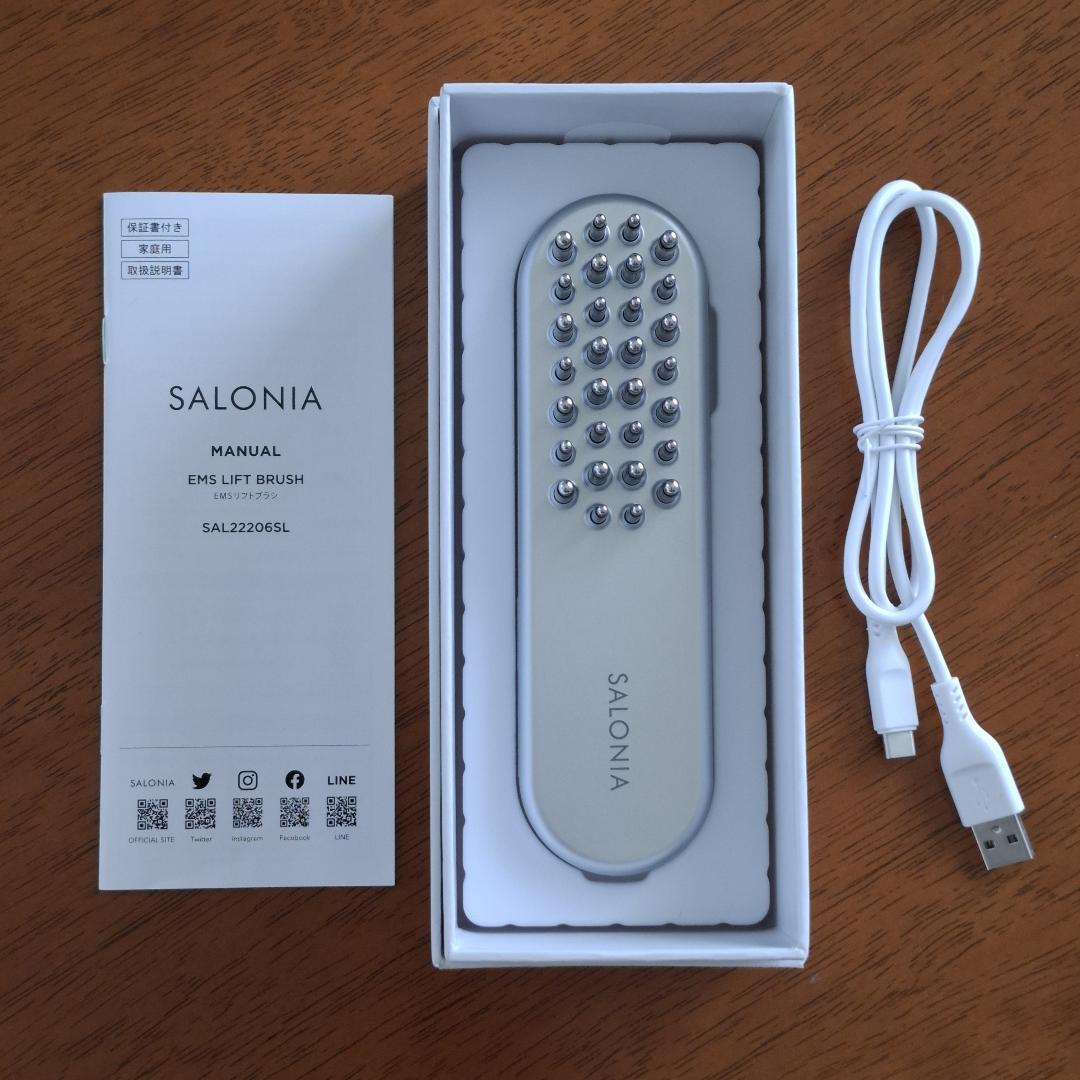 【超美品】SALONIA（サロニア）　ENS リフトブラシ SALONIA（サロニア） EMSリフトブラシ : ZOZOTOWN Yahoo!店 - 通販