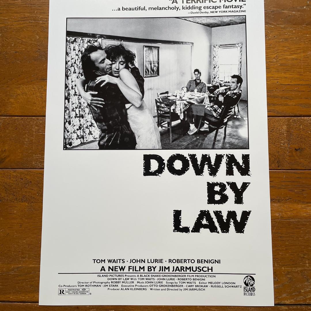 ジム・ジャームッシュ☆ポスター『ダウン・バイ・ロー』#1 - メルカリ