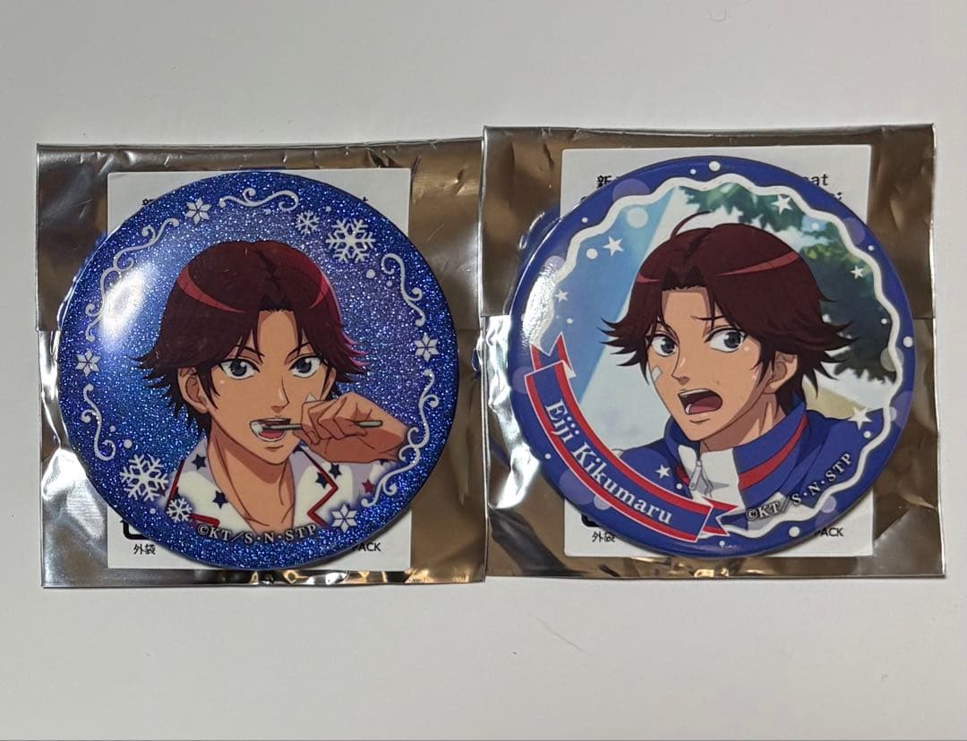 テニスの王子様 菊丸英二 Rising Beat テニラビ 缶バッジ グリッター