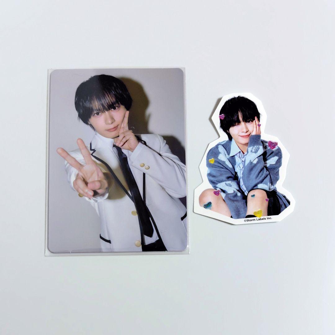 なにわ男子 大西流星 HARD WORK トレカ シール ステッカー - メルカリ