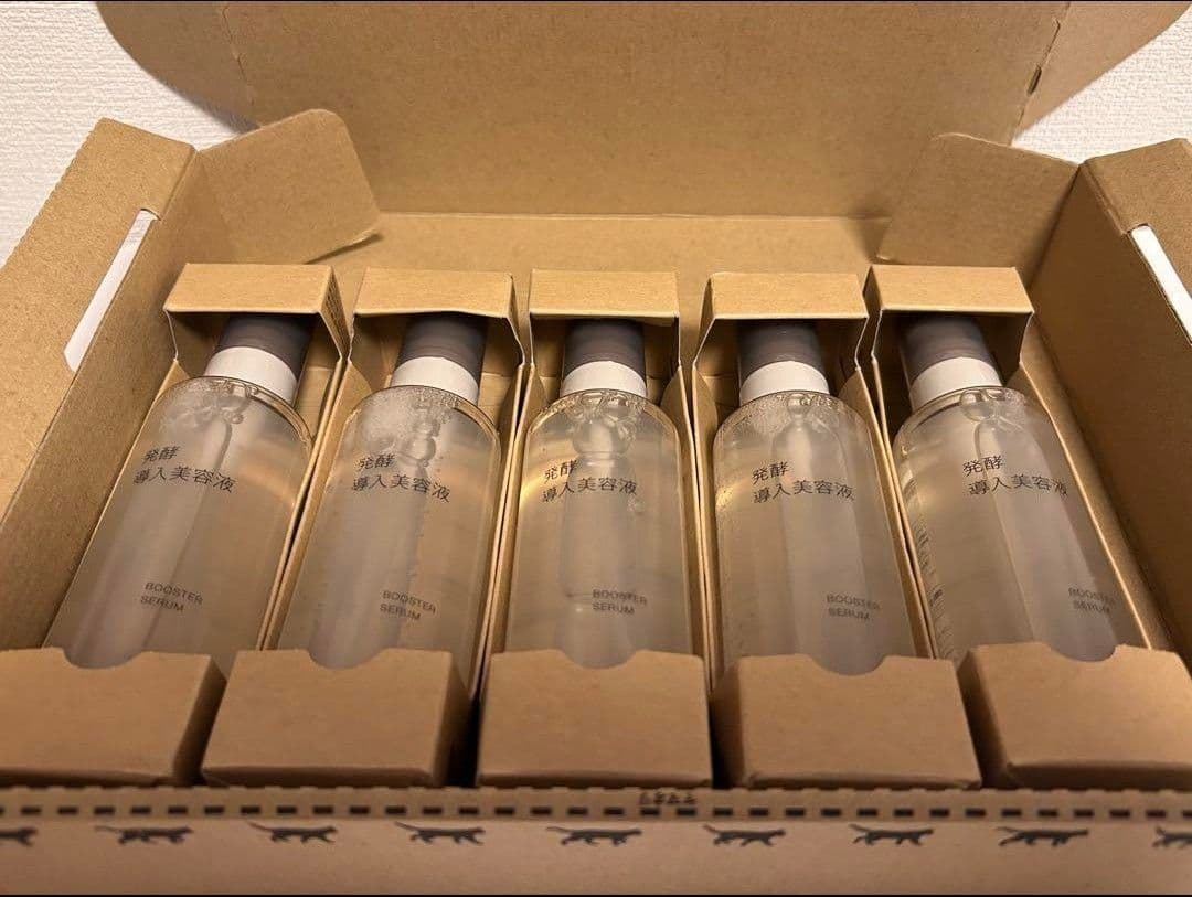 無印良品 発酵導入美容液 100mL 5本セット 発酵導入美容液 | 無印良品