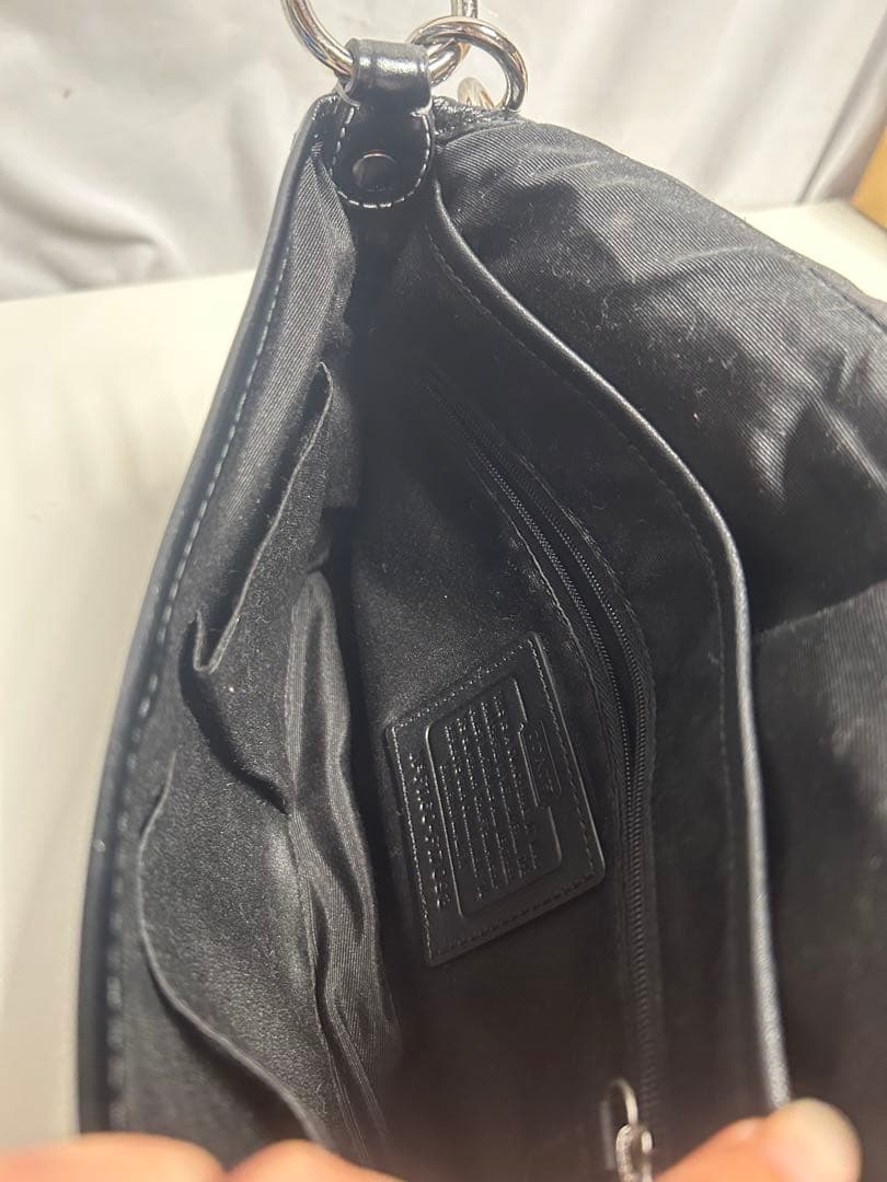 【#nr/11.3/12】コーチソーホーシグネチャーフラップホーボー　coach