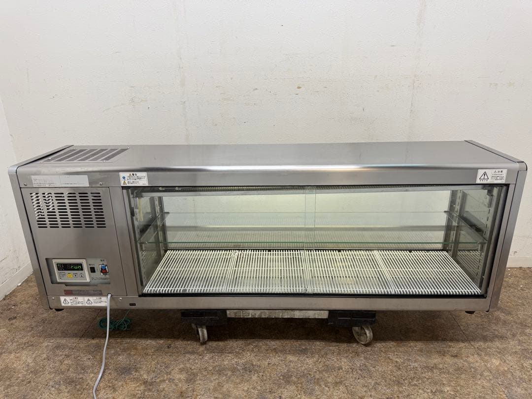 ネスター 冷蔵ディスプレイ 卓上型 厨房 飲食店 RDC-152R355-1