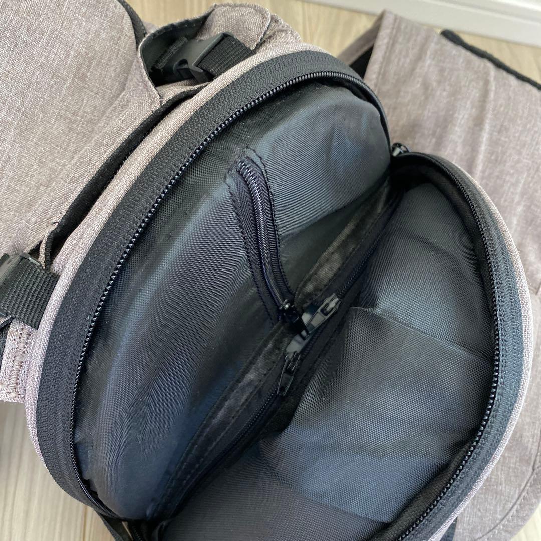 正規代理店で購入】miamily HIPSTER PLUS 抱っこひも グレー