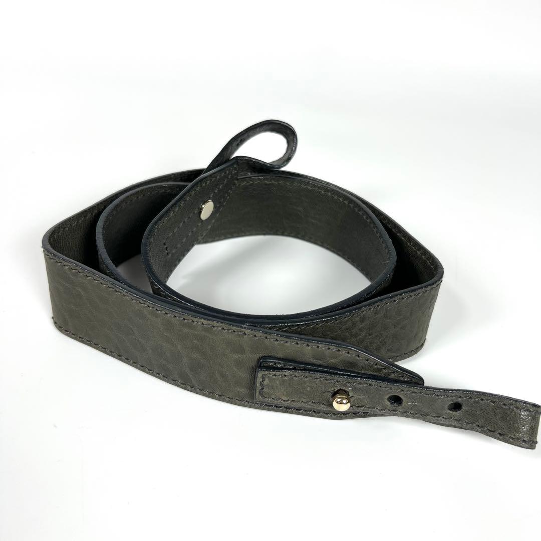 良品】BVLGARI ブルガリ レオーニ ショルダーバッグ 2way カーキ