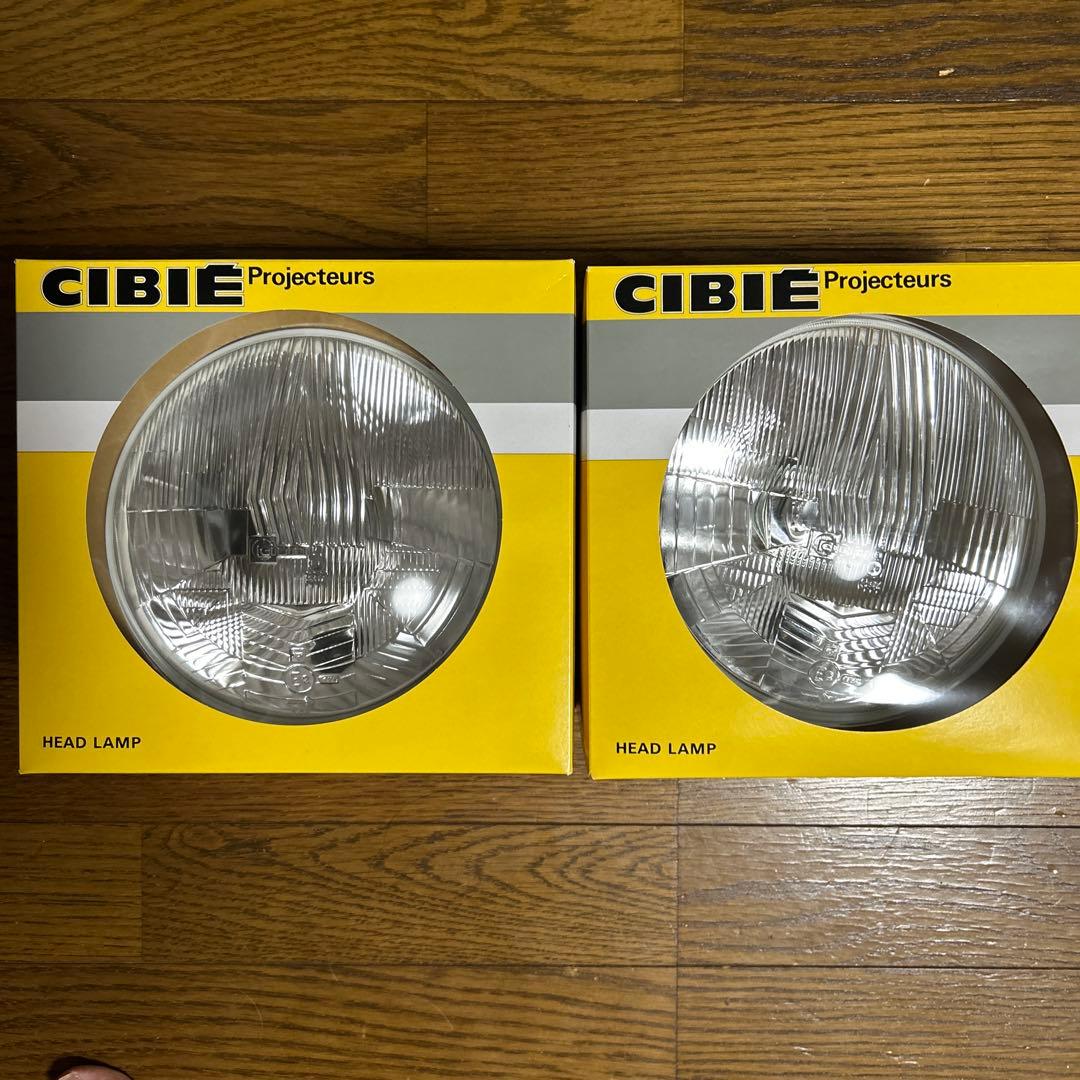 未使用品】CIBIE シビエ HZ24 2灯丸形ヘッドランプ 2個 - メルカリ