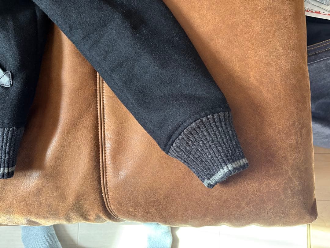 1／3まで値下げします】SCHOTT BROS. スタジャン N°13 黒