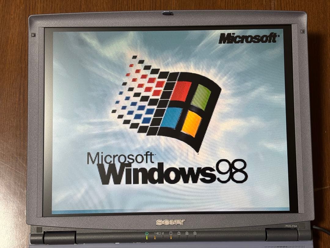 SONY VAIO PCG-F34/BP ジャンク扱い Windows 98SE - メルカリ
