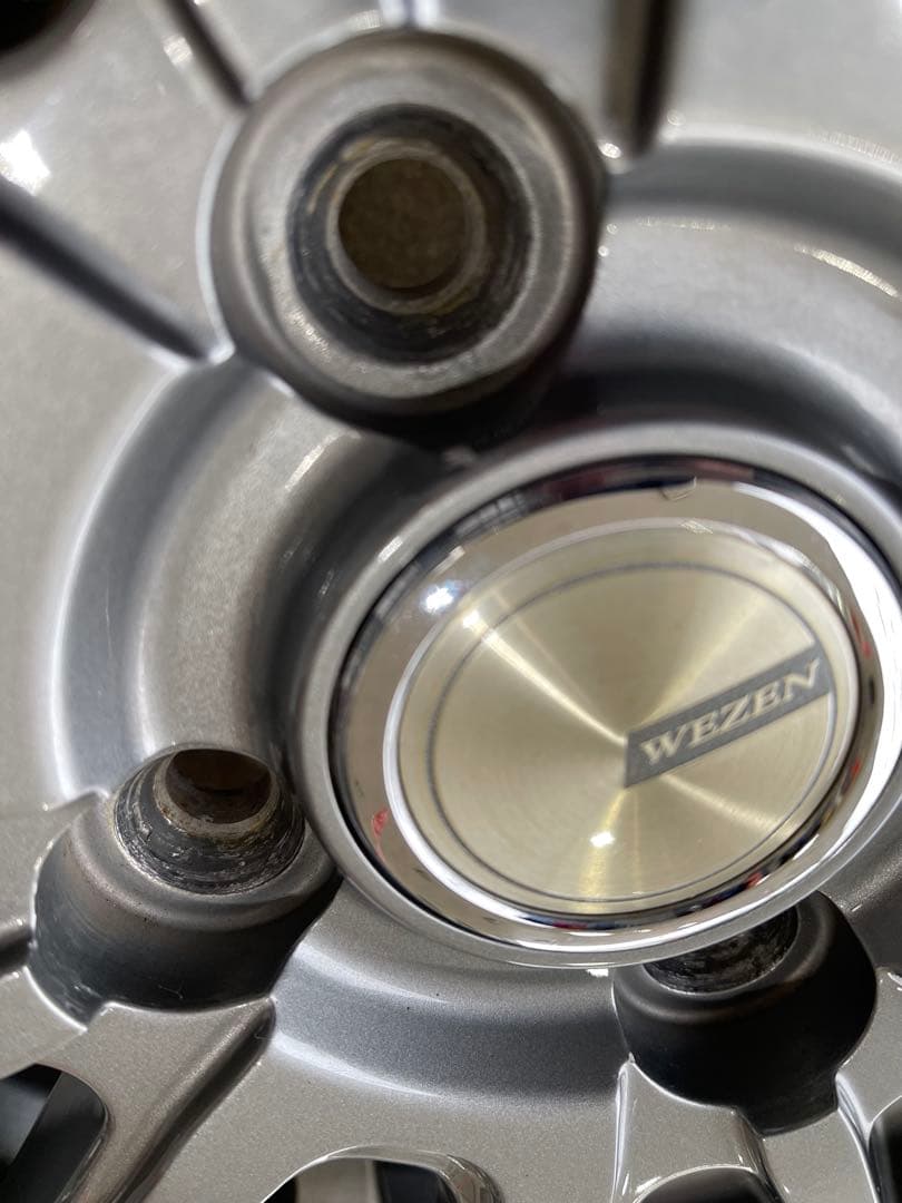 社外アルミホイール WEZEN 13×4.0J 100 4H 42 4本