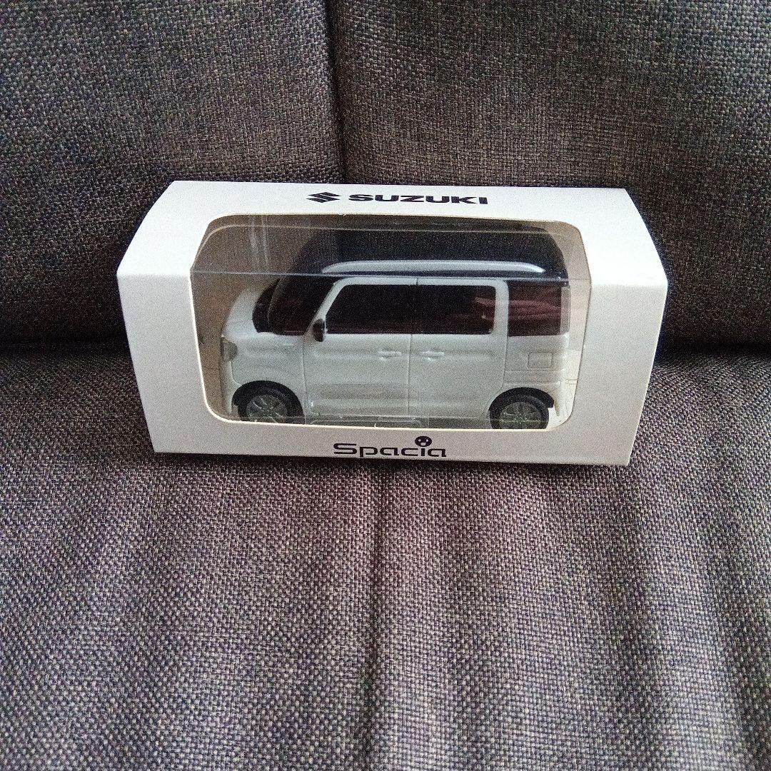 非売品 スズキ スペーシア白 ミニカー - メルカリ