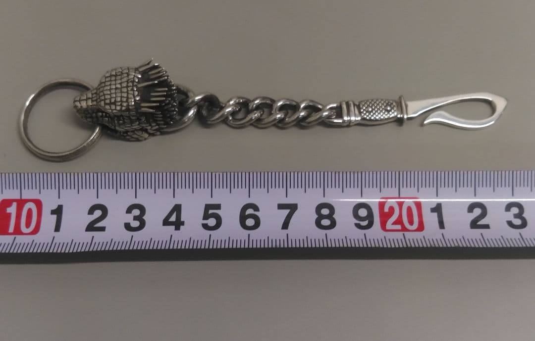 ドロヘドロ カイマン キーチェーン 入手困難 シルバーアクセサリー 大