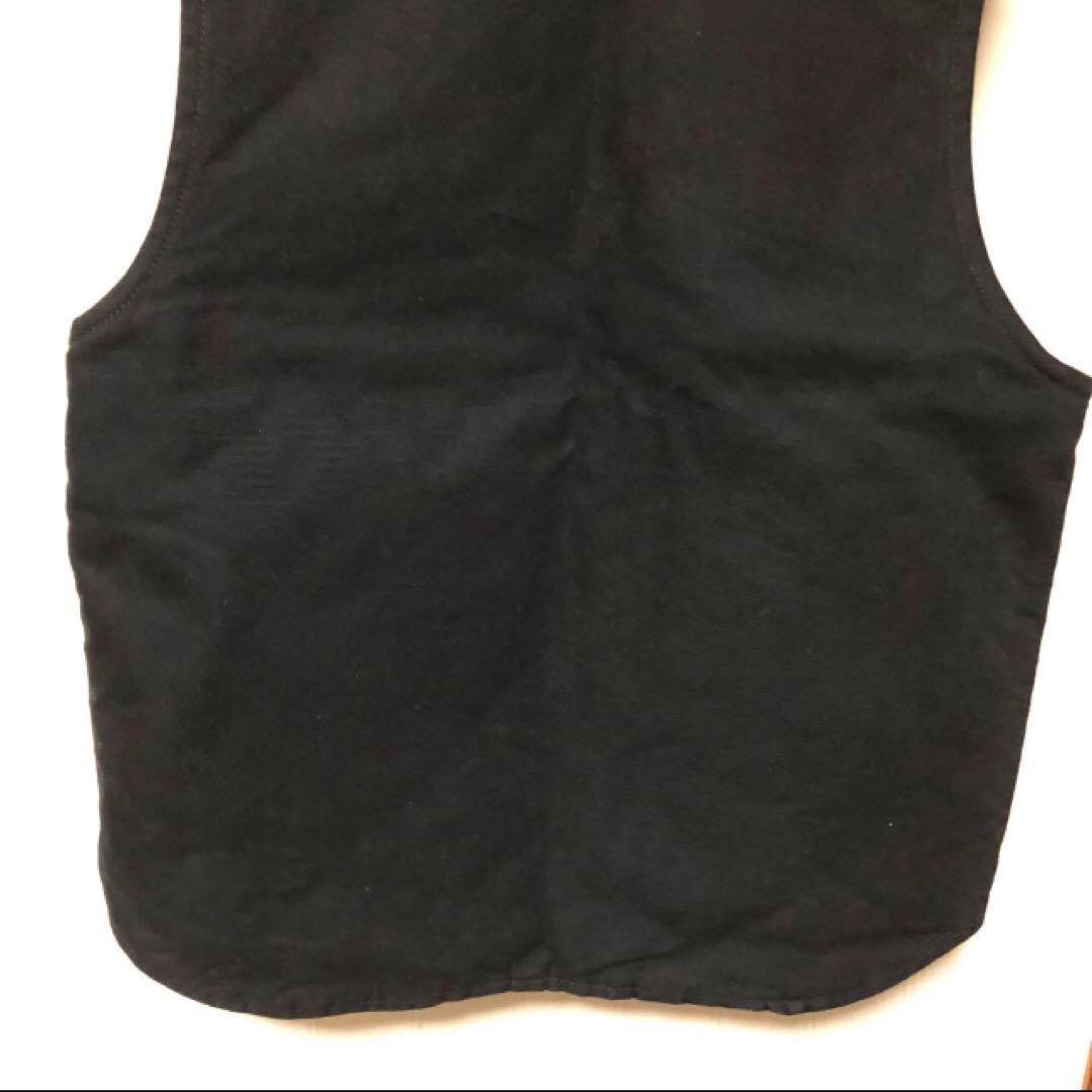 極美品❗️メキシコ製 Carhartt カーハート ダックベスト 厚手 黒M