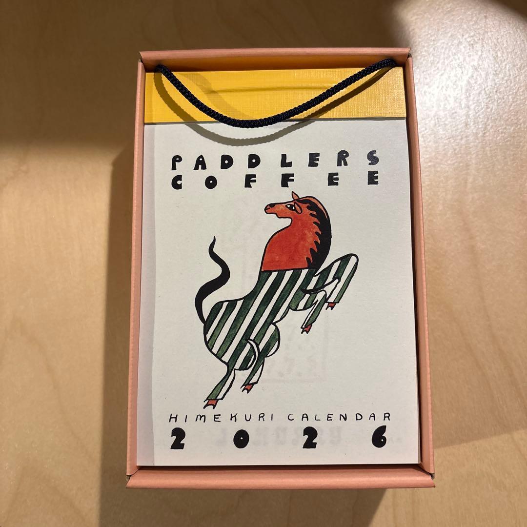 PADDLERS COFFEE ひめくりカレンダー 2026 - メルカリ