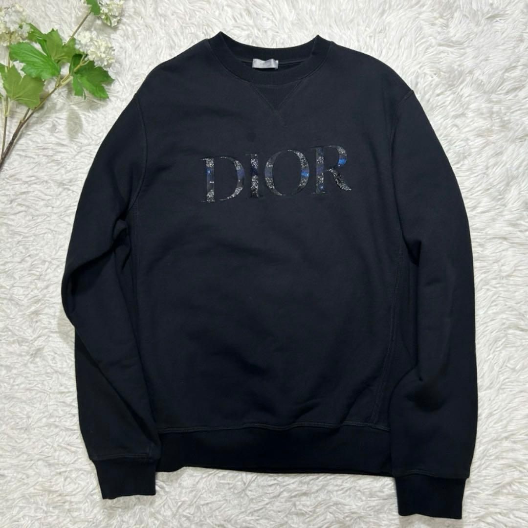 DIOR クリスチャン ディオール トレーナー スウェット ブラック L