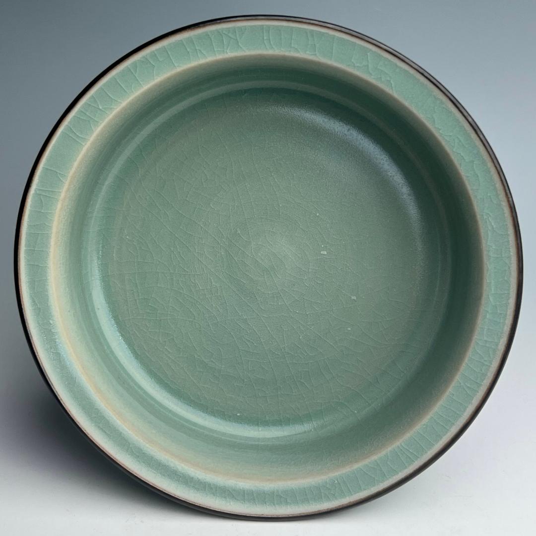 龍泉窯 青磁折沿洗 唐物 中国古玩 中国美術 A953 - メルカリ