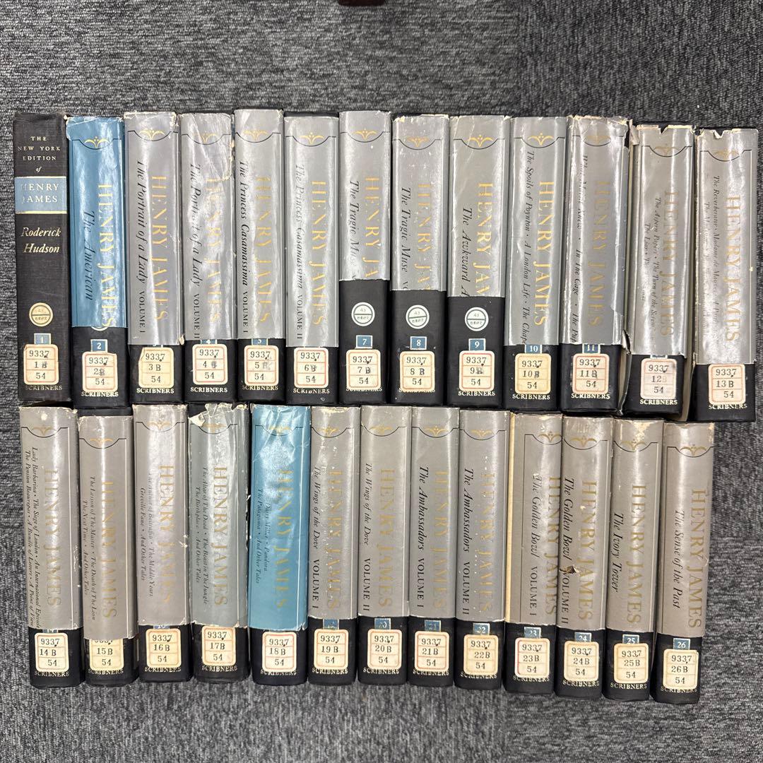 The New York Edition of Henry James 全26巻 The Novels and Tales of Henry James (New York Edition) by James
