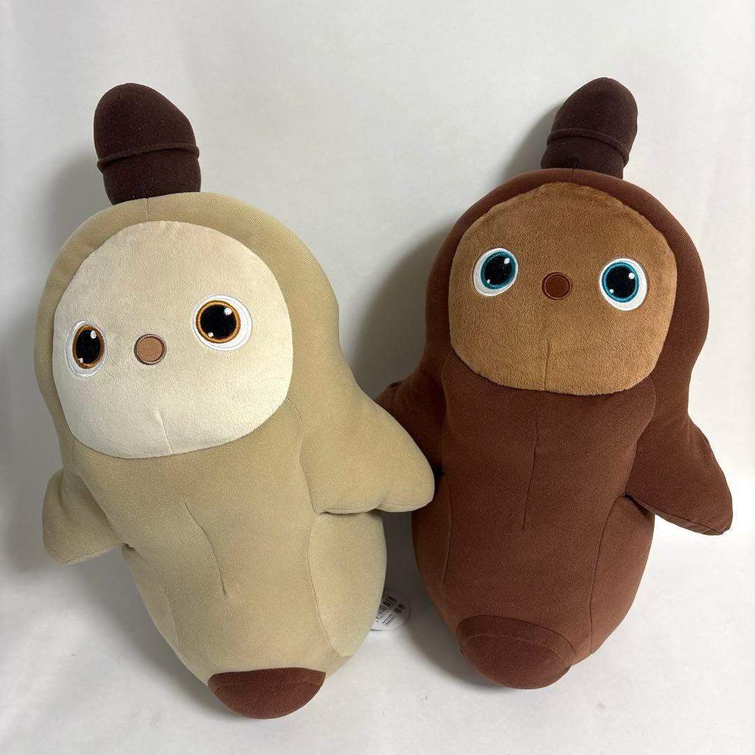 ラボット1/1 LOVOT うす ちゃ ぬいぐるみ 2体セット 等身 - メルカリ