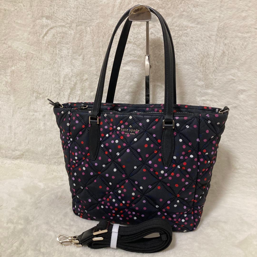 美品 ケイトスペード ショルダーバッグ キルティング 2way ジェイ ドット kate spade NEW YORK（ケイト・スペード ニューヨーク） 国内発送