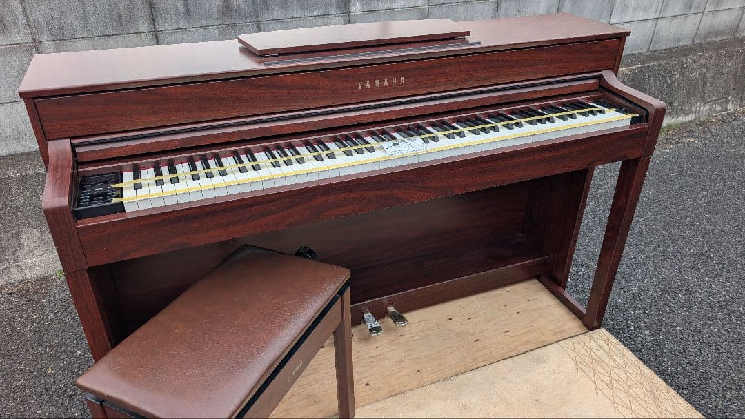 送料込み YAMAHA CLP-535 電子ピアノ 2015年製 人気の色 - メルカリ