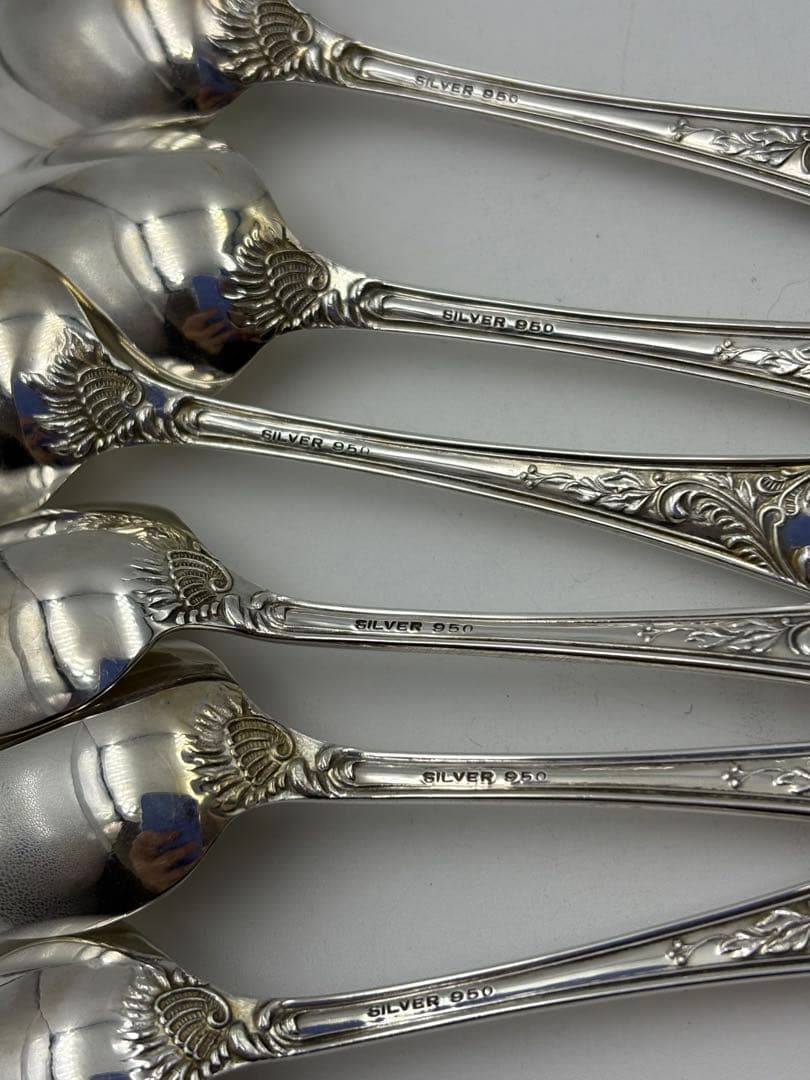 カラトリー カラトリー SILVER950 6点セット刻印有 MITSUKOSHI