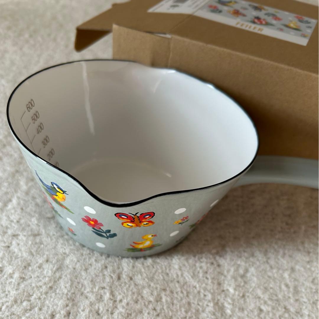 新品 フェイラー ホーローミルクパン ハイジドット柄 - メルカリ