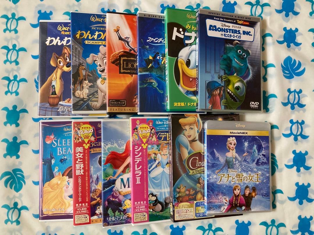ディズニー ピクサー DVD まとめ売り - メルカリ