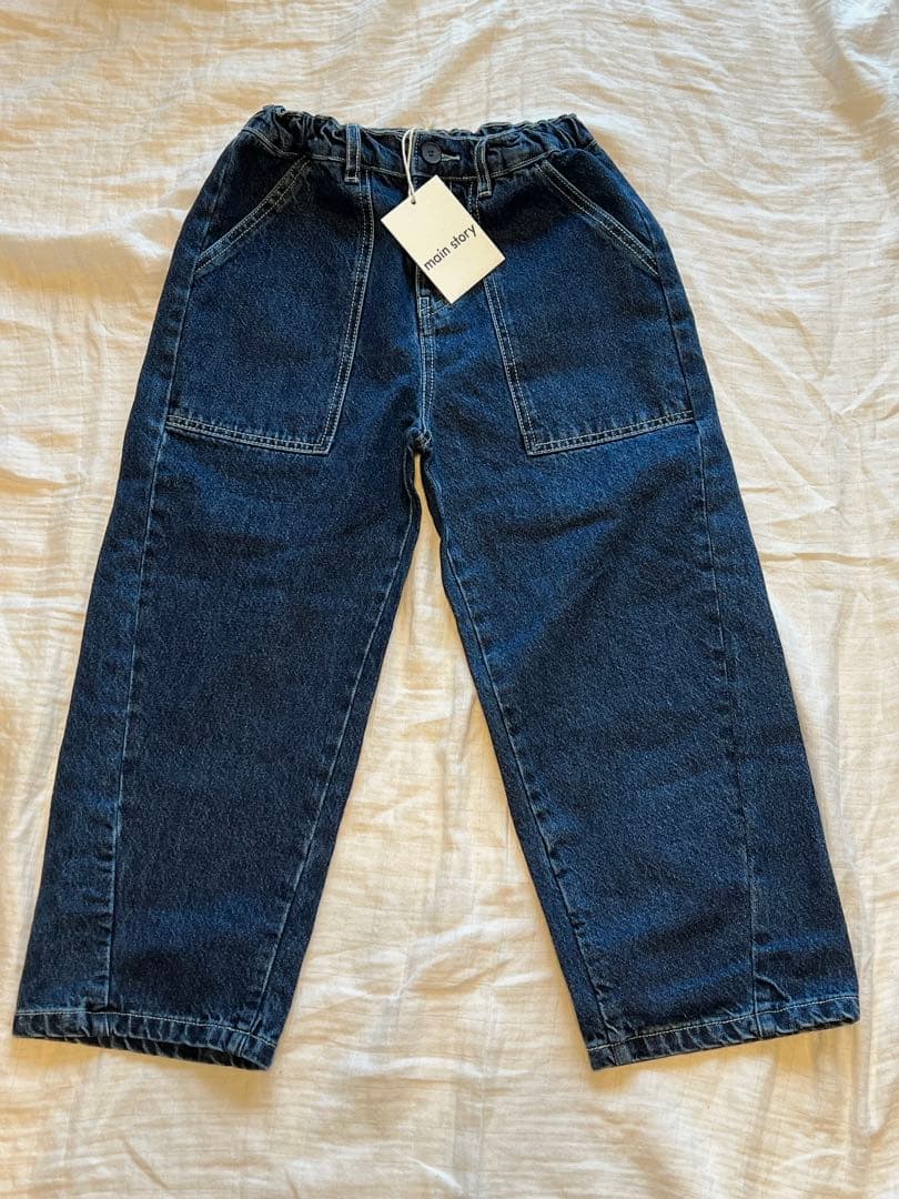 mainstory デニム　未着用 古着 80s Levi's 517-0217 「66 後期」 黒カン 内股シングル ブルー