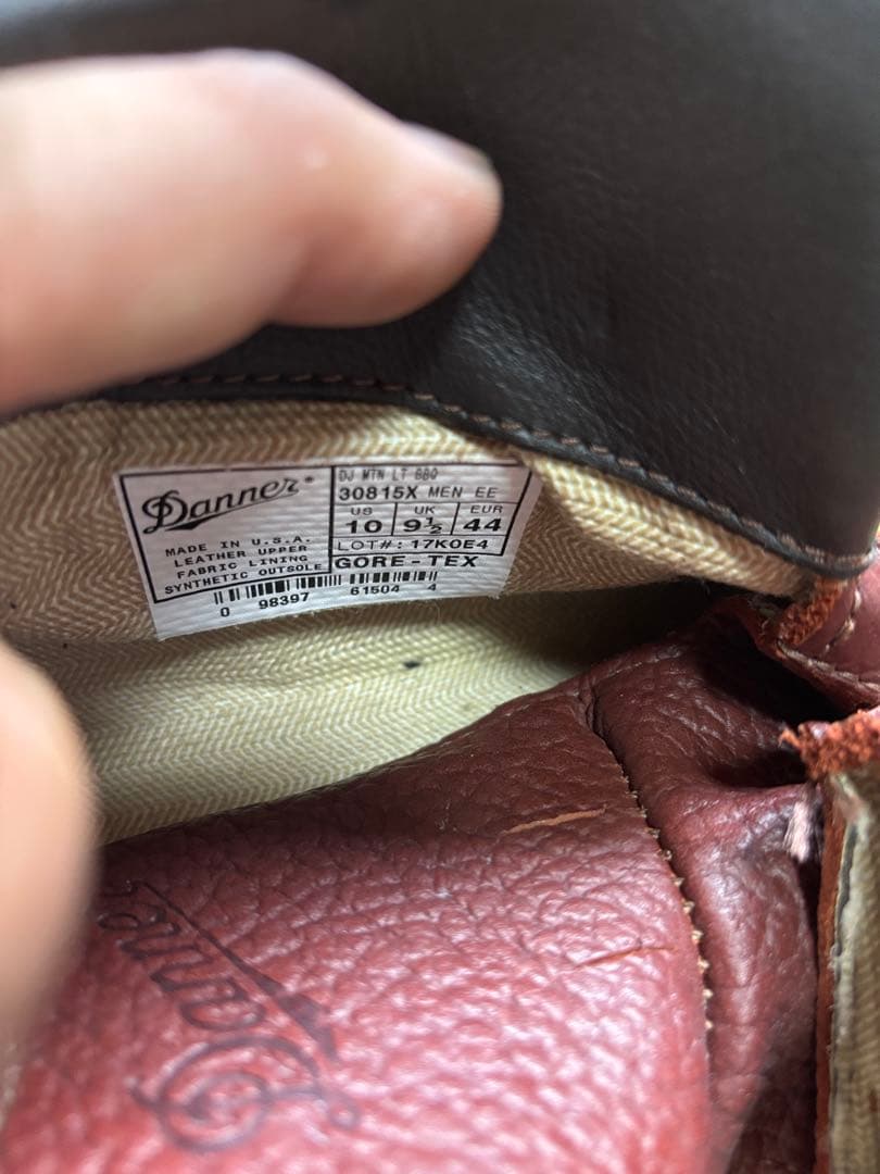 ダナー マウンテンライト 30815X BBQ 28cm バイソンレザー - メルカリ