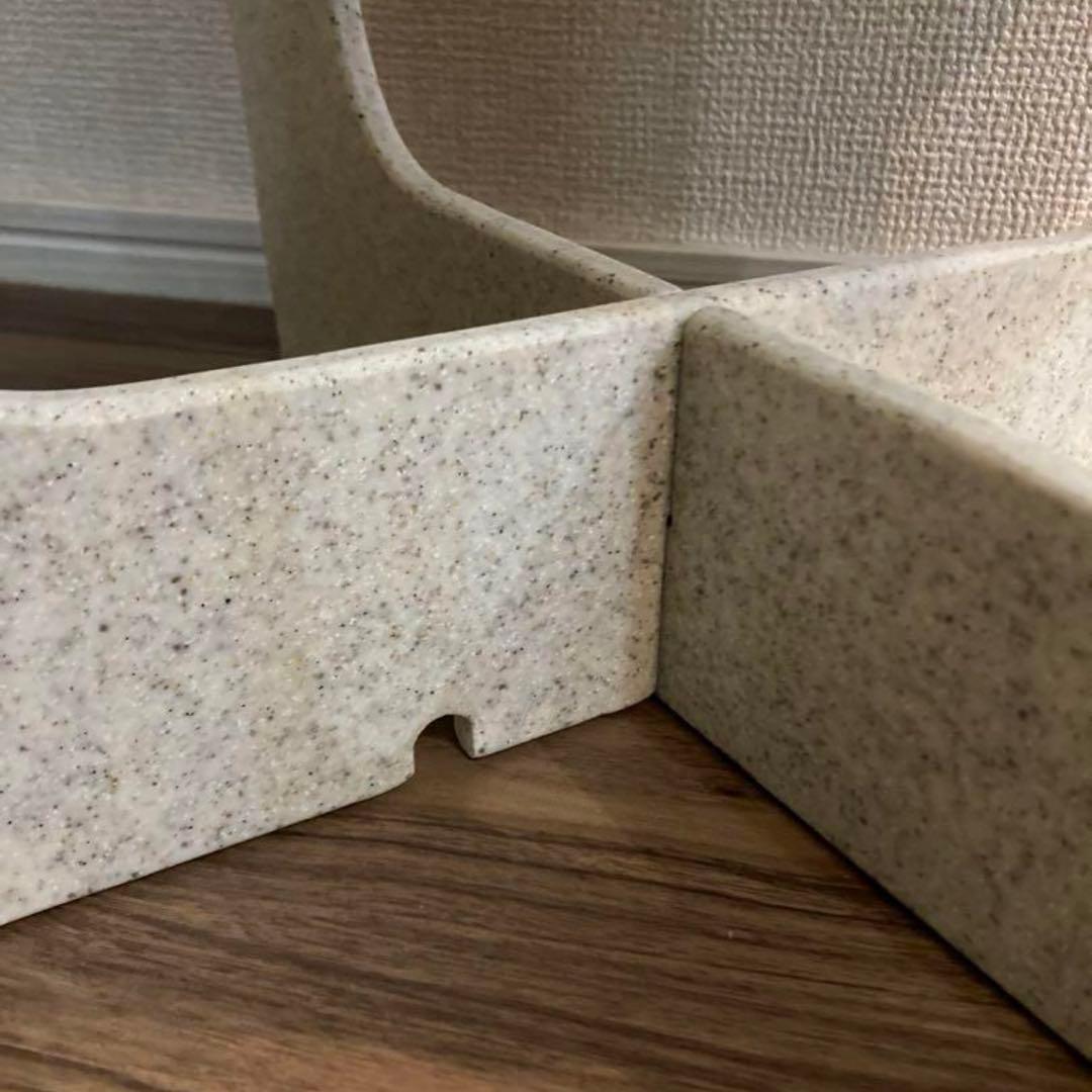 ビンテージ ストーン サイドテーブル アノニマス conran - メルカリ