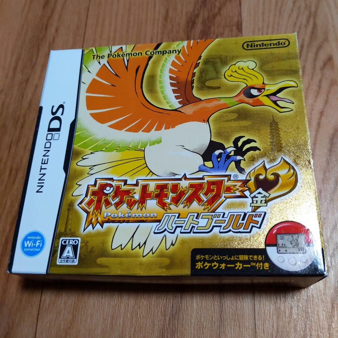 美品 ポケットモンスター ハートゴールド (ポケウォーカー付き) - メルカリ