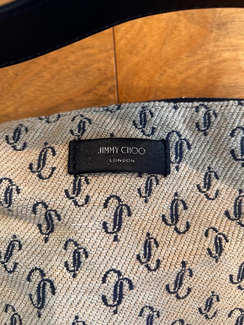 ジミーチュウ JCロゴ ジャカード ホーボーバッグ - メルカリ