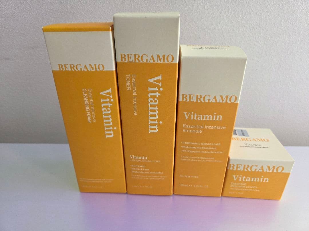 BERGAMO 基礎化粧品 ビタミン 4個セット セロム コンク｜スキンケア｜JBIG.com公式オンラインショップ