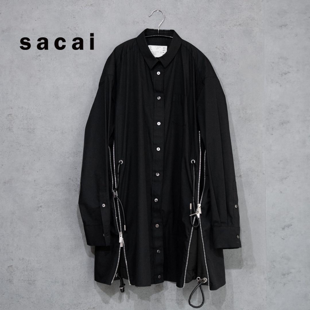 Sacai 19SS Contrast Panel Dress Size 2 黒 楽天市場】サカイ Sacai 19SS Contrast Panel Dress サイドファスナー