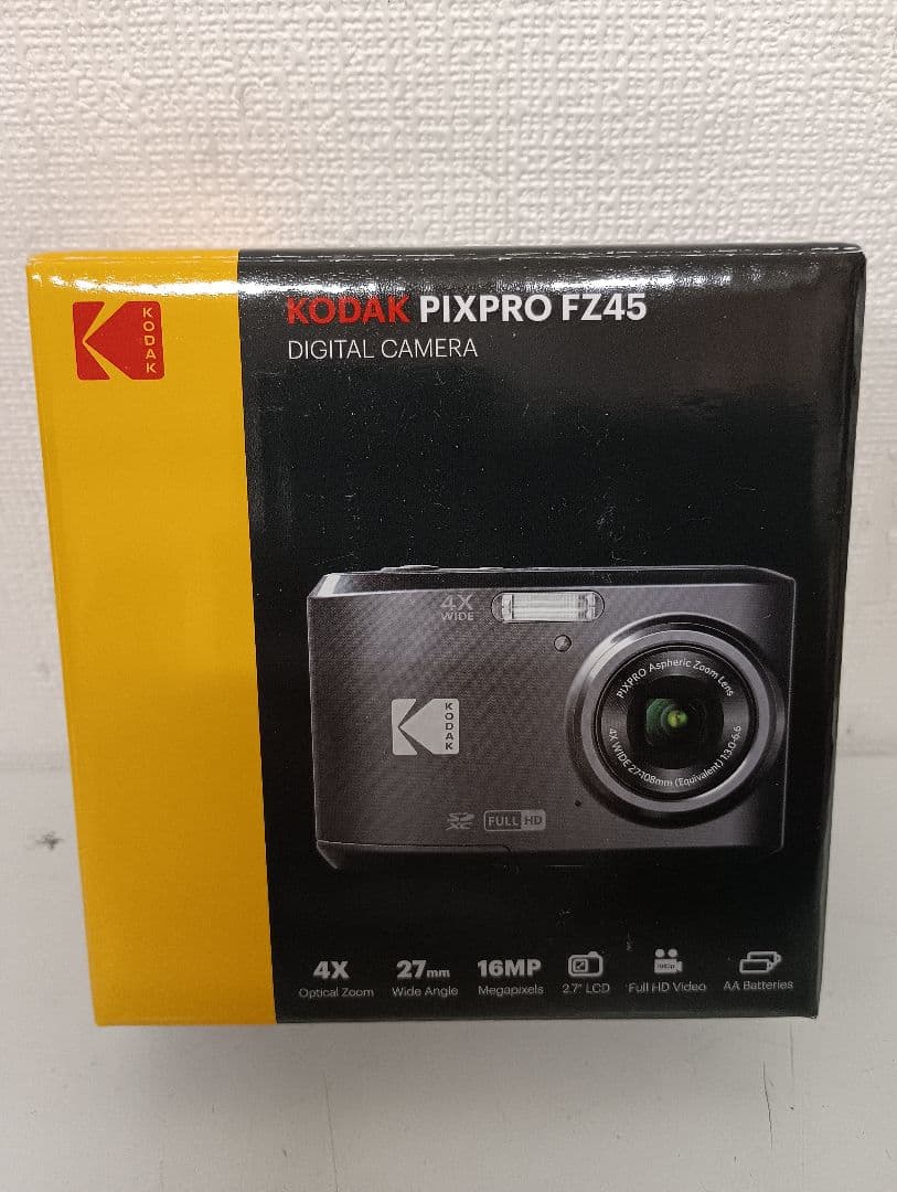 未使用 KODAK PIXPRO FZ45 カメラ ブラック Kodak Pixpro FZ45 Digital Camera (Black) (Authorized Dealer) | eBay