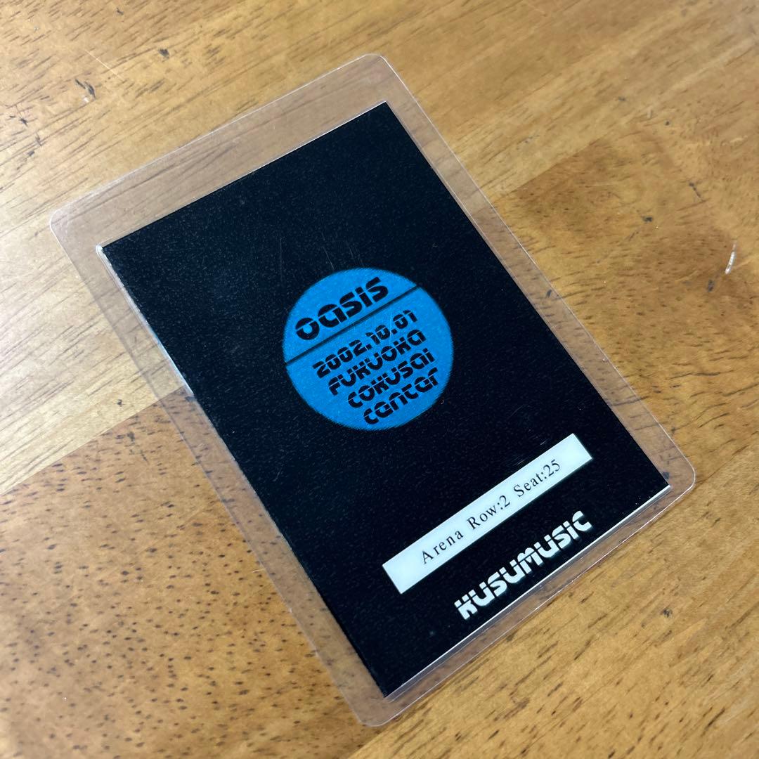 超希少品 オアシス2002年伝説の福岡会場限定Tシャツ】 - メルカリ