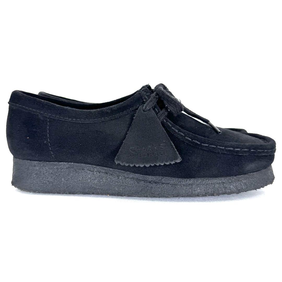 【Clarks】 クラークス （23.5cm） ワラビー ブラック レディース