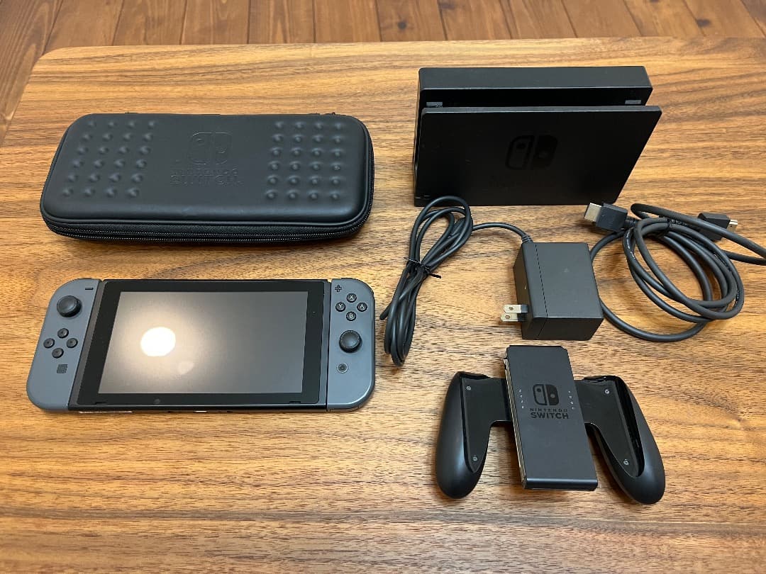 Nintendo Switch初代 本体 セット Nintendo Switch すぐに遊べるセット 純正アダプタ・ドック付き