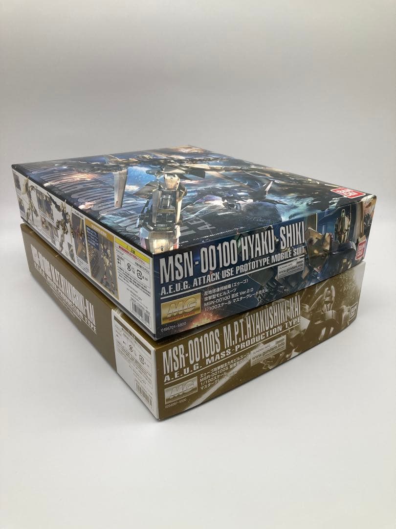 ガンプラまとめ売り ①MG百式Ver.2.0 ②MG量産型百式改 - メルカリ