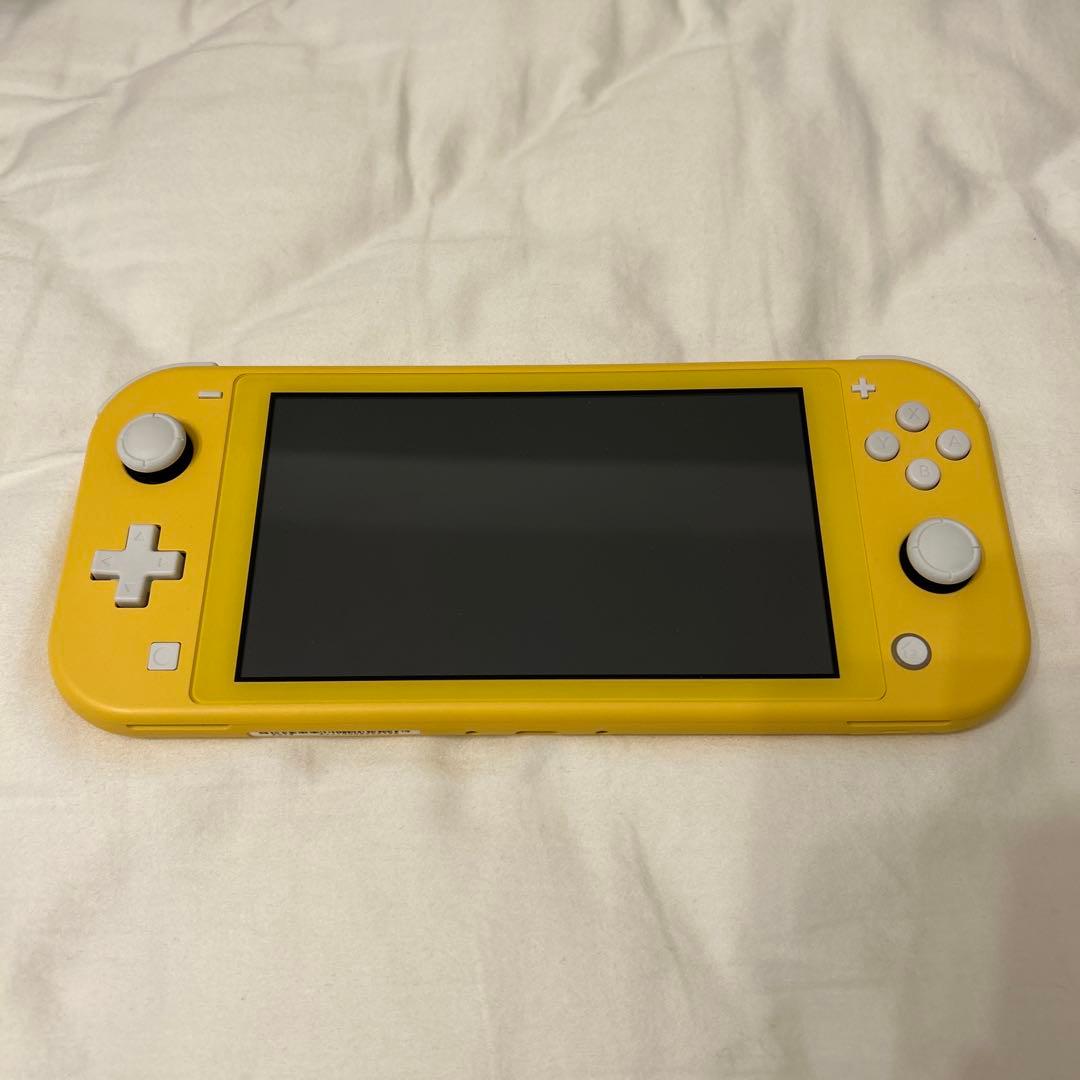 【美品】Nintendo Switch Lite イエロー　本体 新品任天堂 Nintendo Switch Lite イエロー 4902370542936 ライト 本体