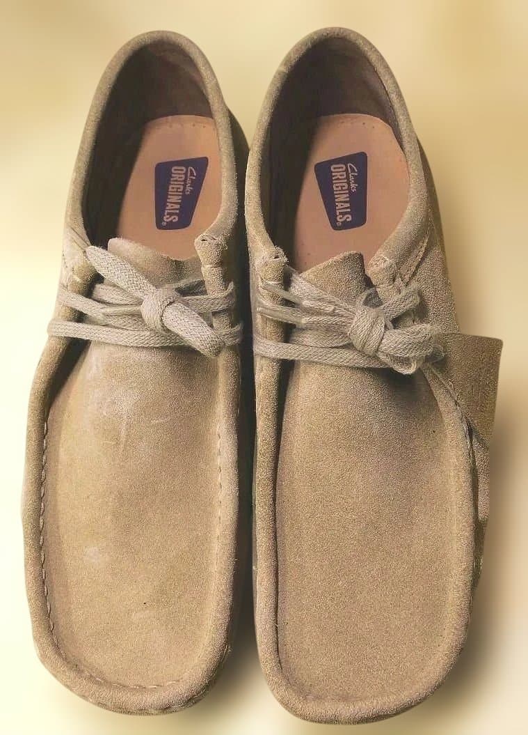 クラークス☆Clarksワラビーブーツモカシン　26.5ⅽⅿ