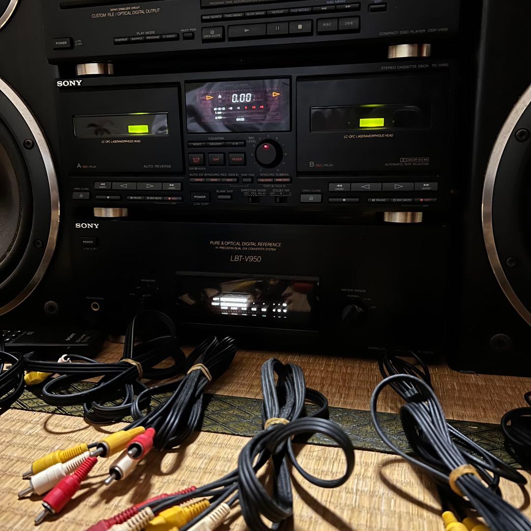 動作確認済み✨】 Sony LBT-V950 コンポ おまけ付き スピーカー - メルカリ