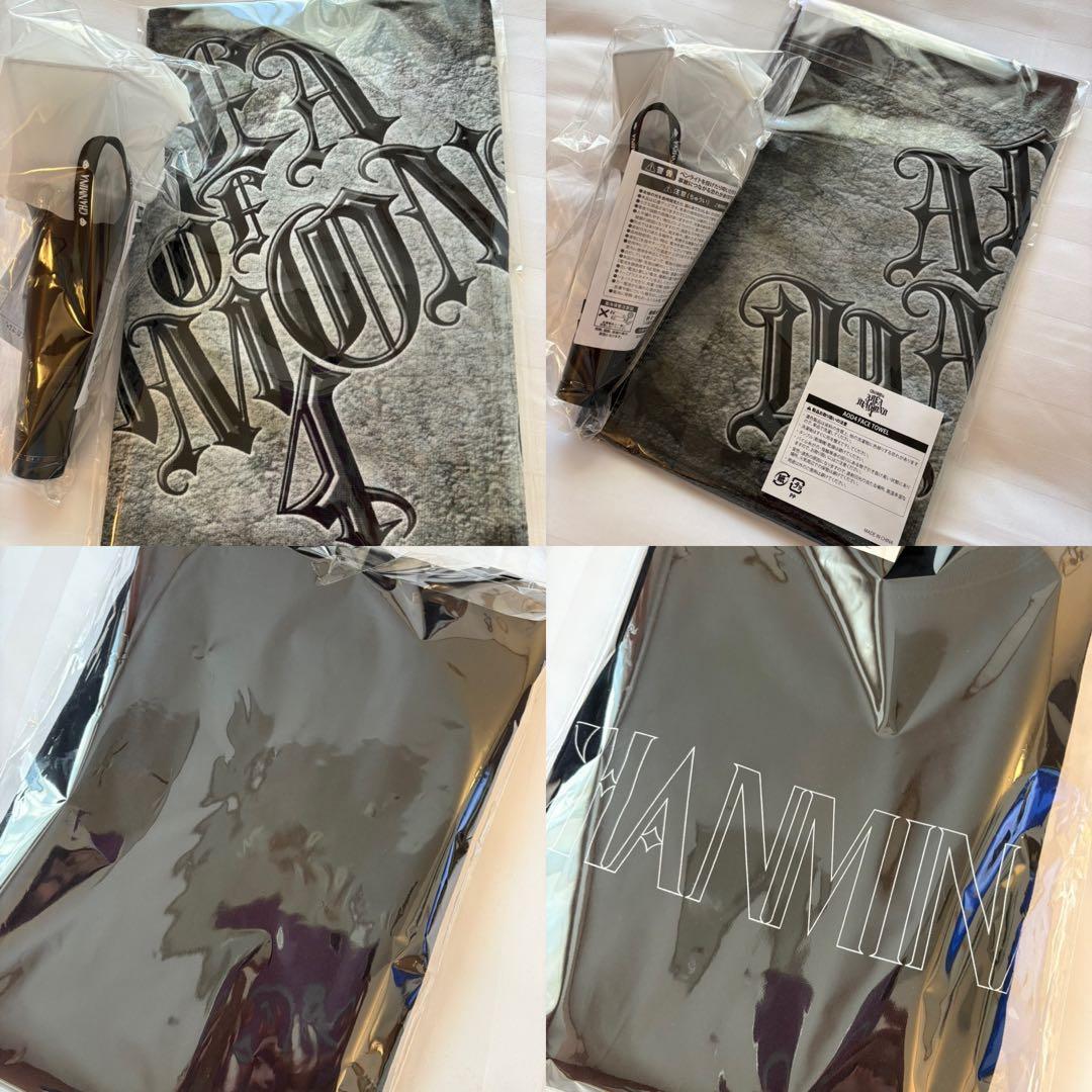 新品未開封♥ちゃんみな ペンライト タオル バッグ ロンT AOD4