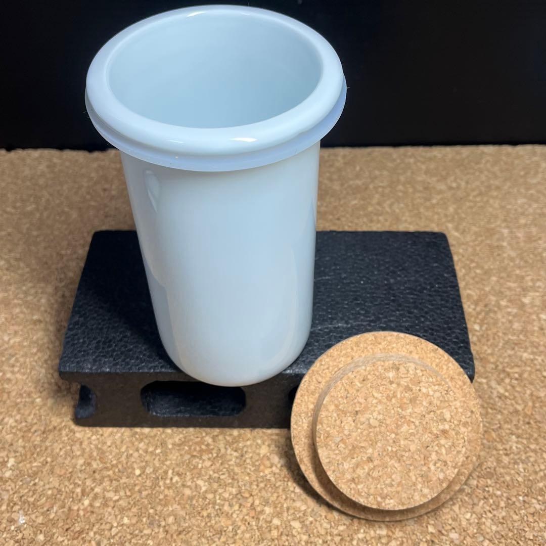 未使用】有田焼.華山萬右衛門窯 染錦枝花酒器/陶器製花枝保冷サーバー