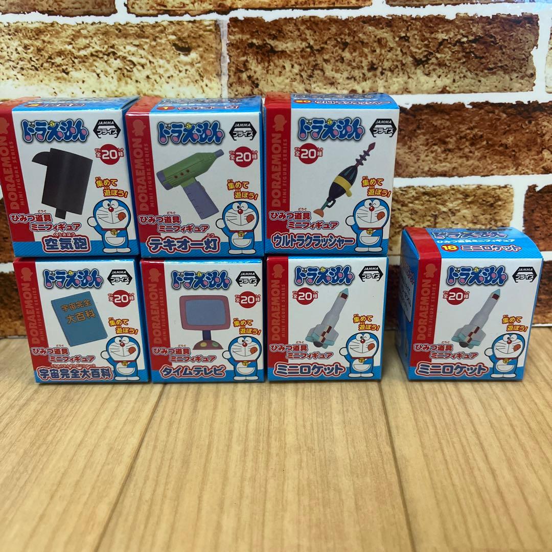 ドラえもん ひみつ道具 ミニフィギュア 7個 - メルカリ