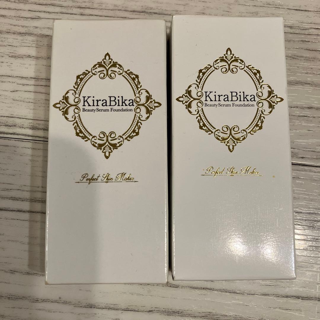 KiraBika Beauty Serum Foundation（2本） KiraBika Beauty Serum Foundation キラビカ 美容液ファンデーション