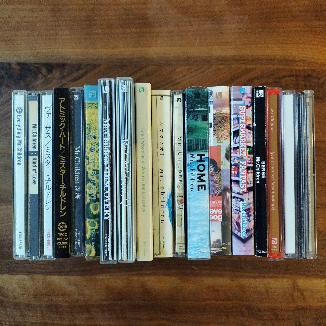 Mr.Childrenアルバム16作品+おまけ3作品セット【1992〜2012】 - メルカリ